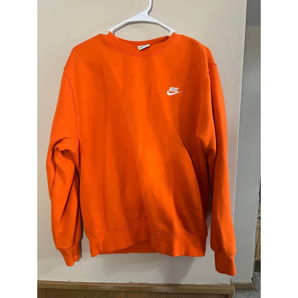 Orange Nike Crewneck